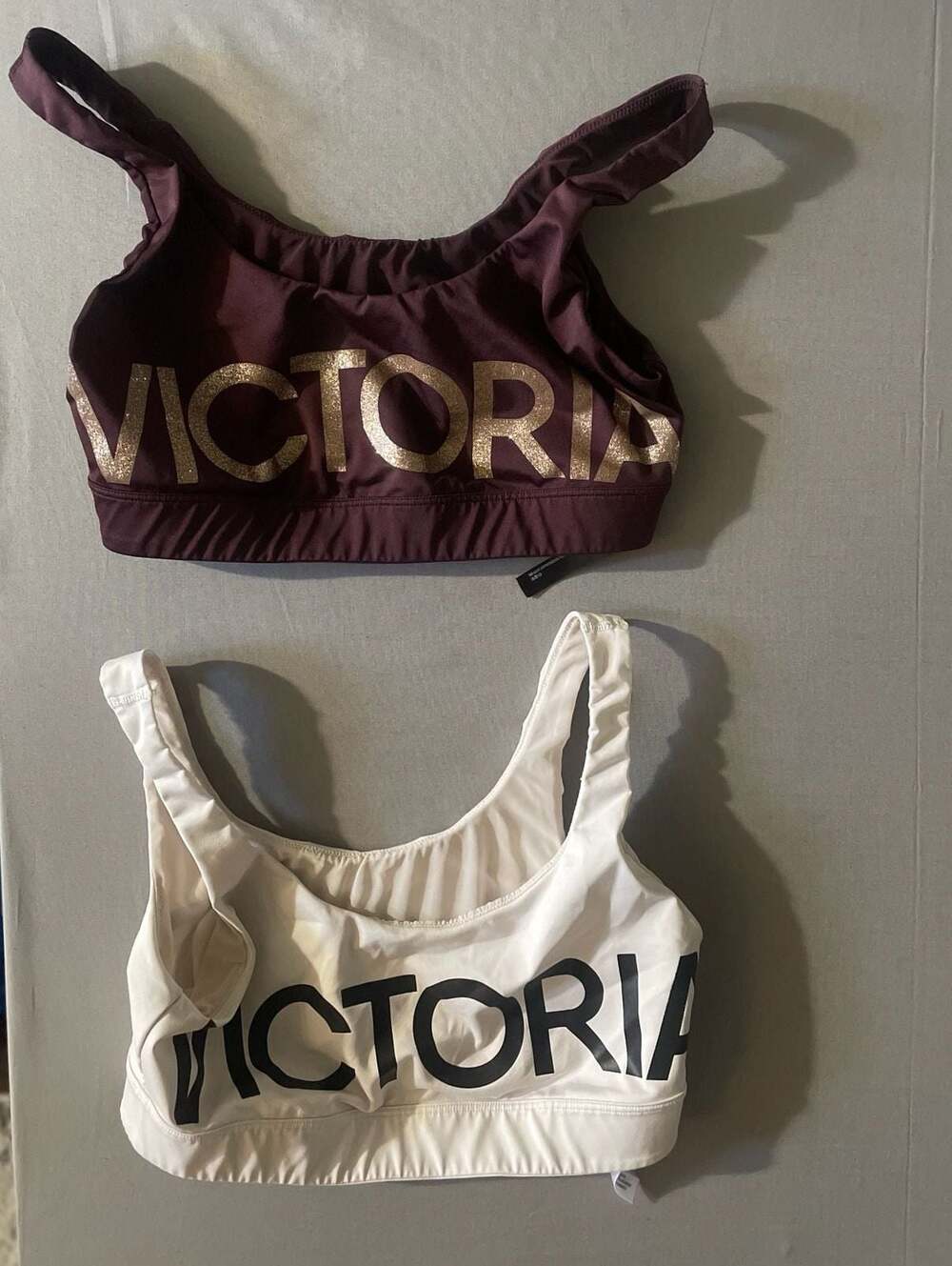 Victoria Sport Logo Crop Sports Bra Two-Pack